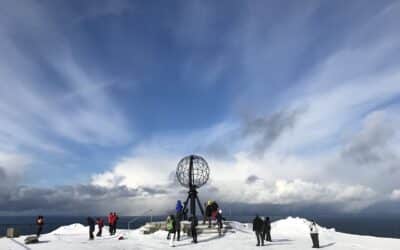 The North Cape Under The Snow